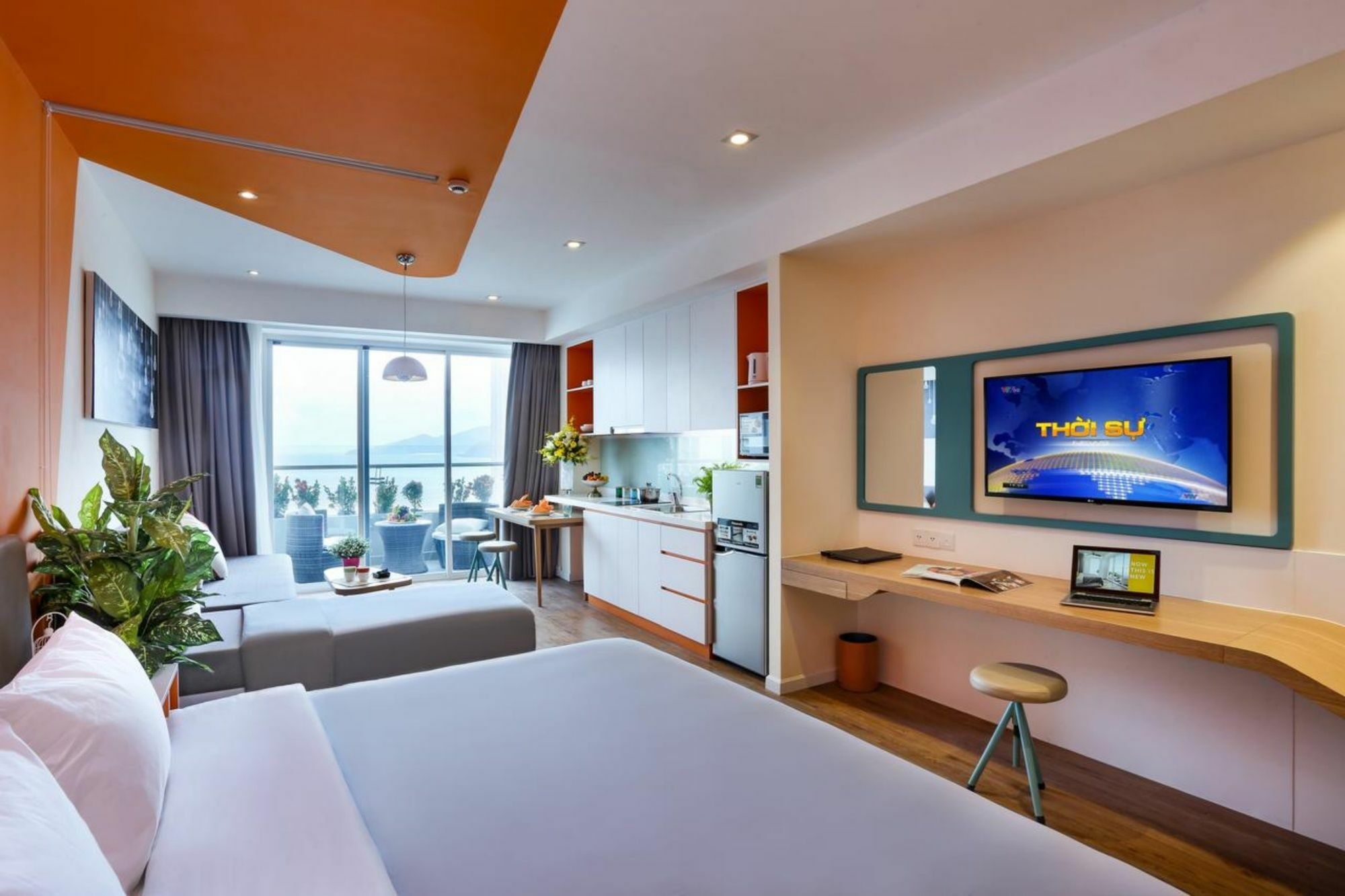 Parama Apartments Balcony Beachfront Nha Trang Buitenkant foto