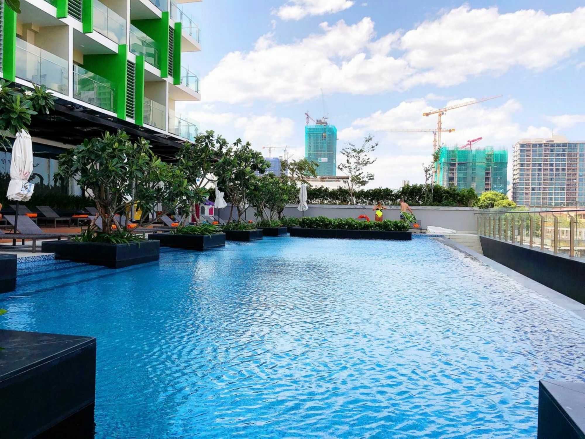 Parama Apartments Balcony Beachfront Nha Trang Buitenkant foto
